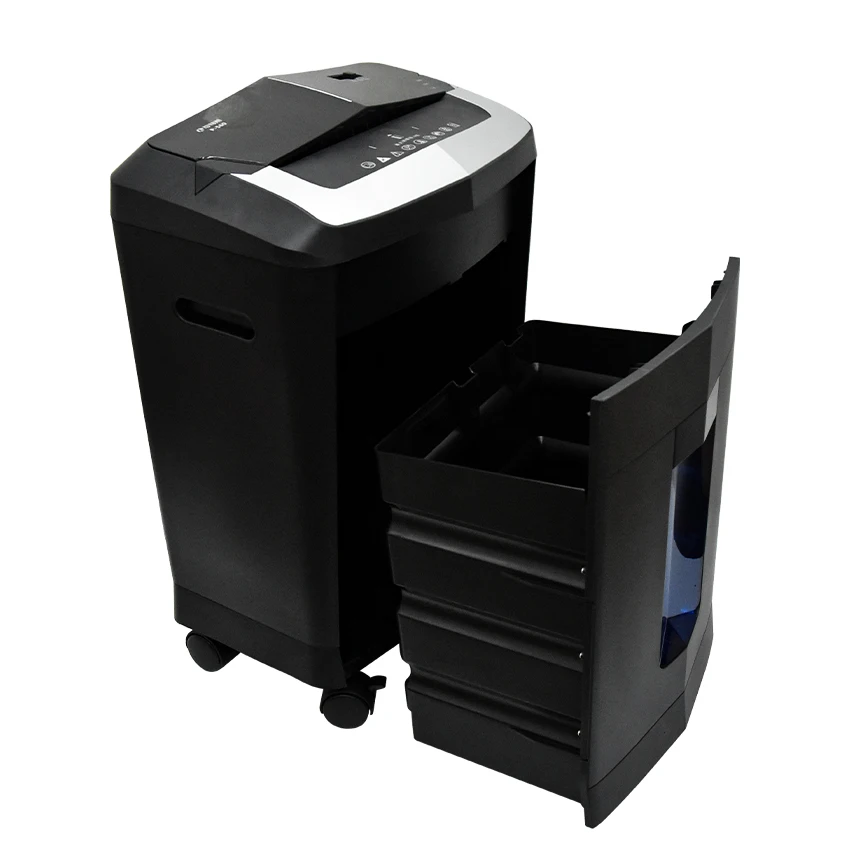 사무실용 전기 음소거 분쇄기, 미니 가정용 분쇄기, 연속 종이 파쇄기, 220V, 18L