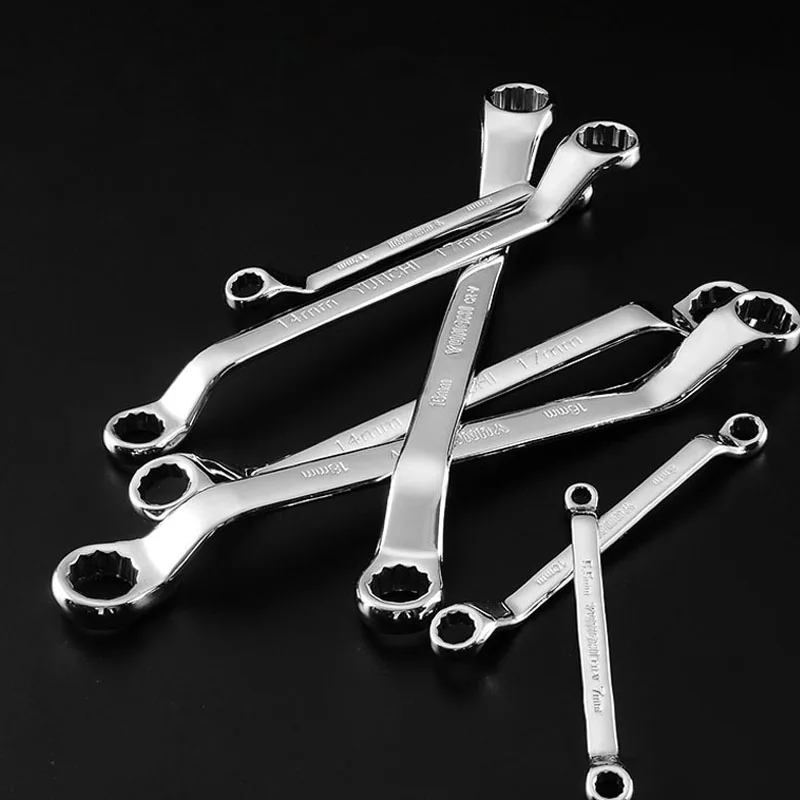 1PcsDoubleHeadTorxWrenchBoxEndWrenchMetricChromeRustproof