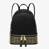 Classic solid color backpack High-end women's fashion backpack launched a new women's handbag casual backpack mobile phone bag b 1