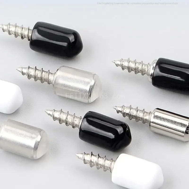 

20Pcs Shelf Bracket Screws Pegs with Non-Slip Sleeve,Non-Punching Clapboard Holder for Furniture & Bookcase