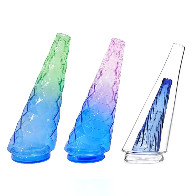 

Новейший прозрачный синий градиент Puffco Peak стеклянная трубка аксессуары для кальяна