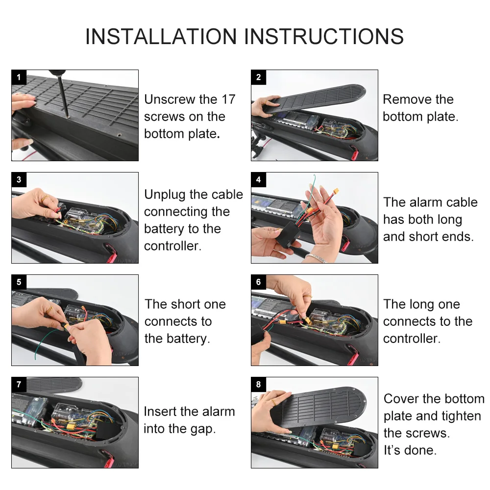 Enhanced Anti-Theft Remote Control Alarm