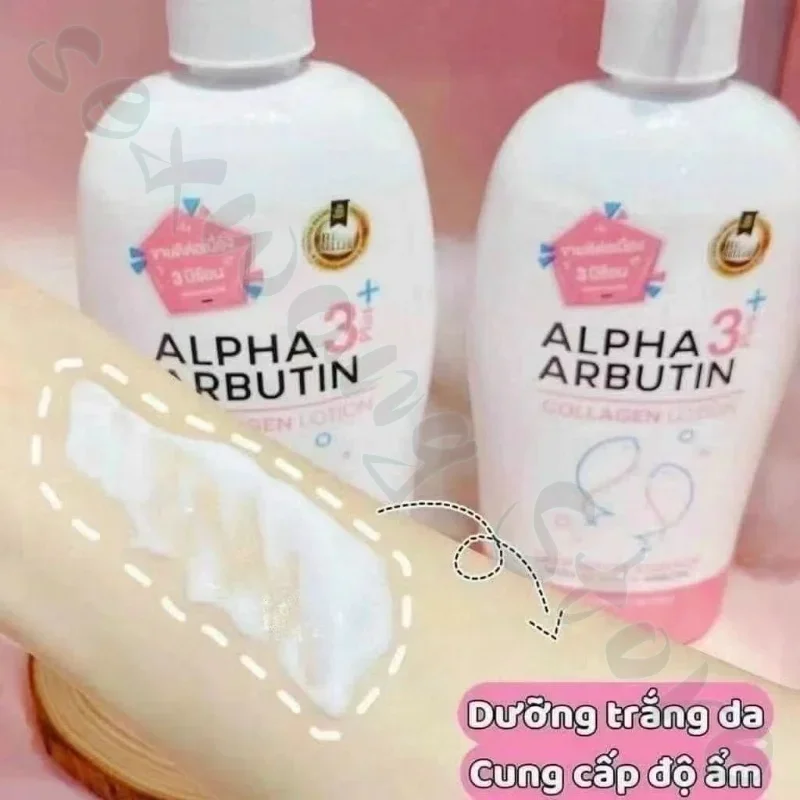 Alpha Arbutin Moisturizing Body Cream Uniform Skin Tone Nourishing Skin Anti-Dry Body Milk 500ml 4