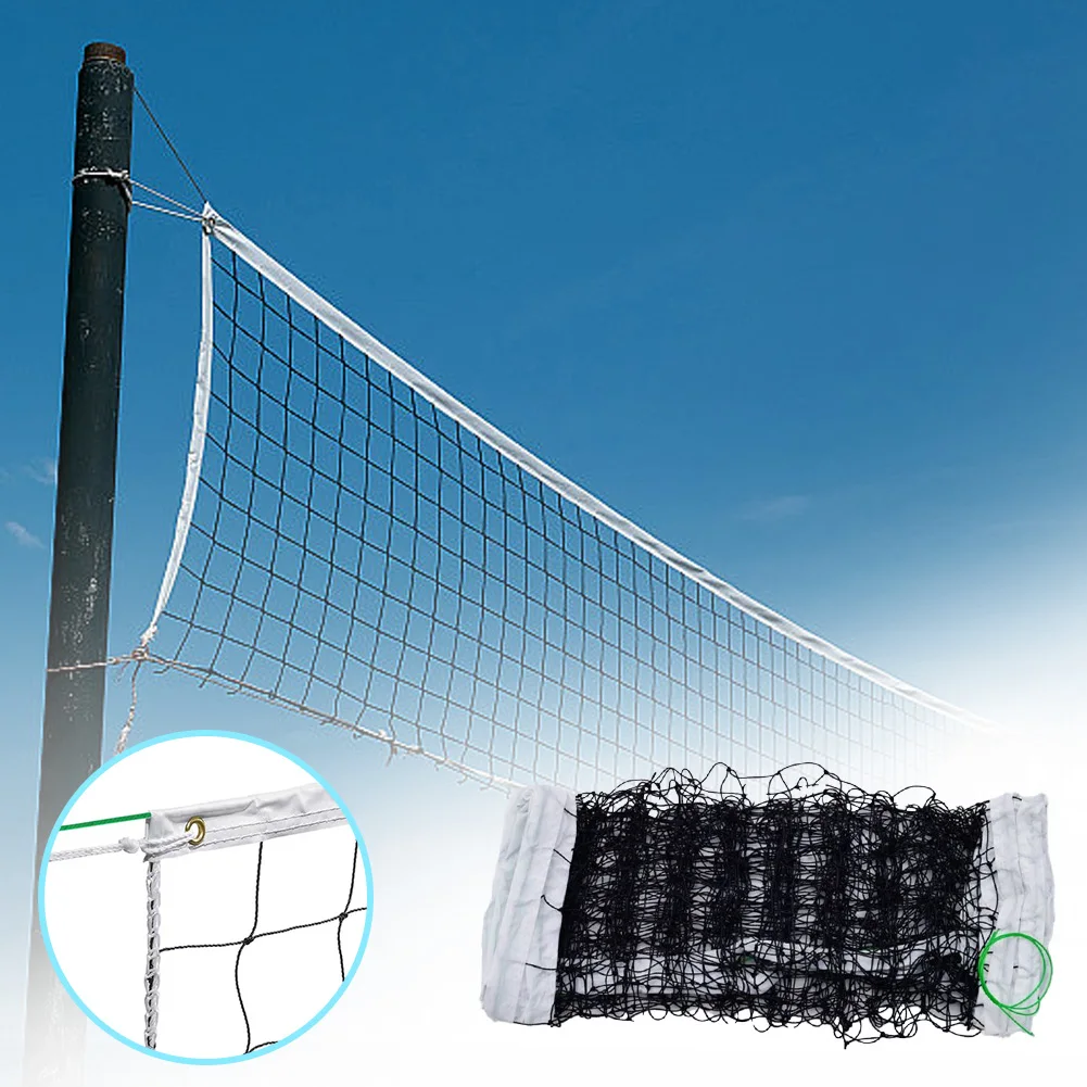 950cm Volleyball Net Heavy Duty Volleyball Net Outdoor Standard Outdoor Tennis Mesh Easy Setup for Backyard Schoolyard Beach