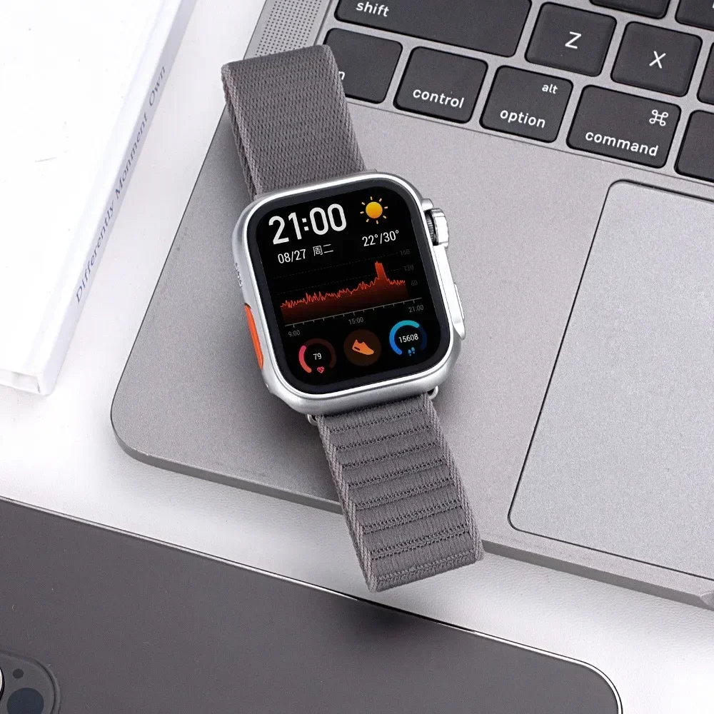 Sport Nylon Bracelet with Parachute Buckle Strap