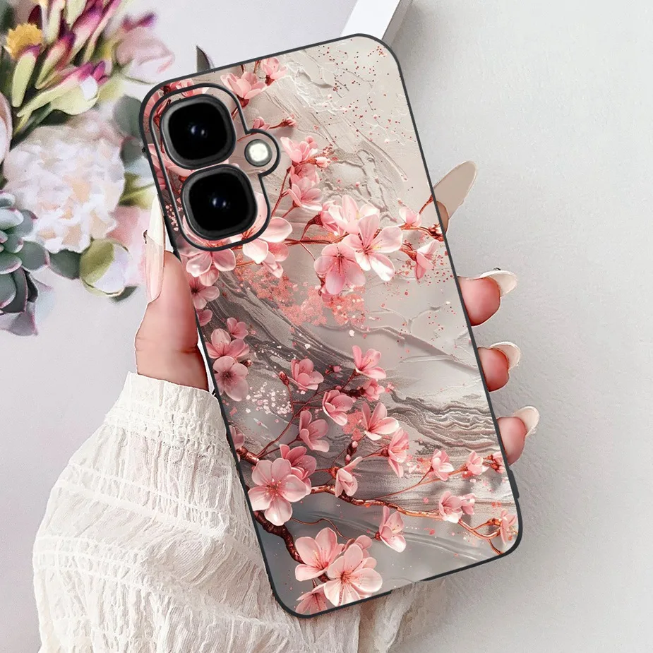 Stylish Painted Soft Silicone Phone Case for Infinix Smart 10 Series