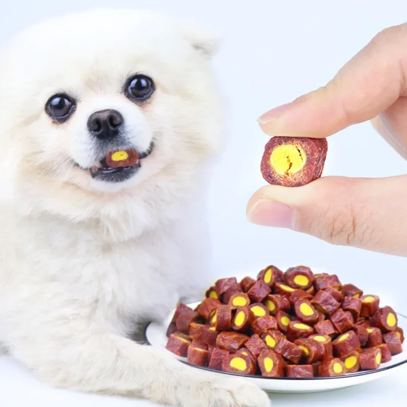 Dog Snacks Beef Egg Yolk 100g Pet Teething Stick Training Reward