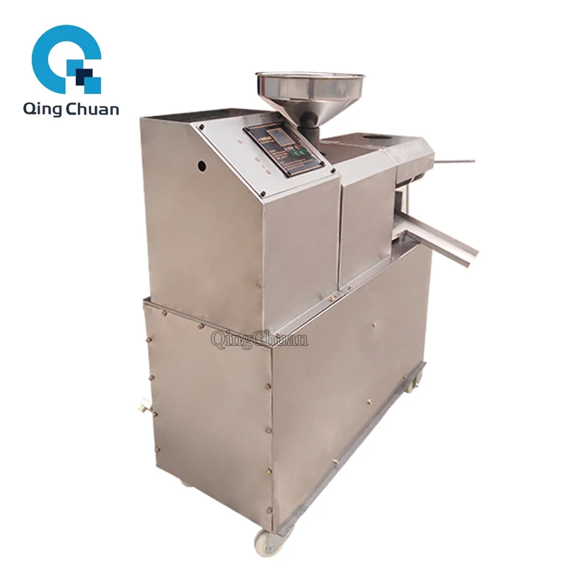 Oil Press Machine 6000W SG70 Commercial Peanut Cold Hot Double Squeezer Sesame Sunflower Seeds Extraction Intelligent Automatic 5