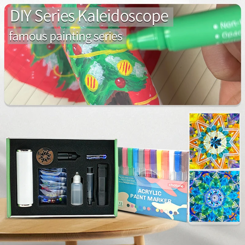 Morlens Kaleidoscope DIY Graffiti Style Children's Toys