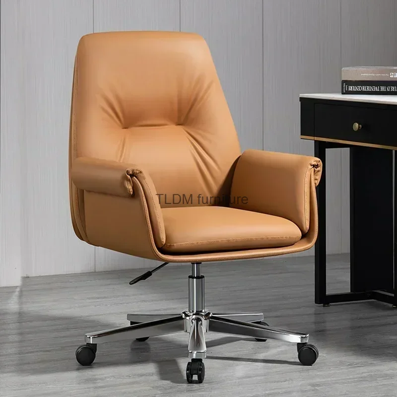 

Conference Swivel Office Chair Waiting Designer Mobile Working Nordic Armchairs Desk Relax Cadeira Escritorio School Furniture