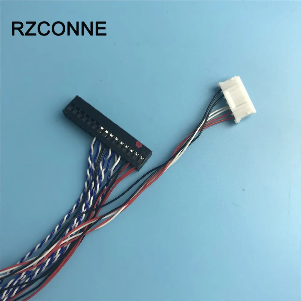 I-PEX LED LVDS ̺, 20453-20455, 40 , 1ch, 8 Ʈ ġ, 0.5mm, 26cm