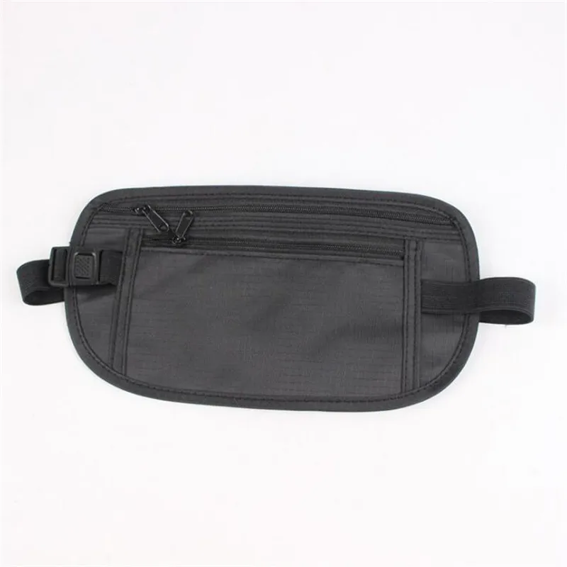 Invisible Travel Waist Packs Waist Pouch for Passport Money Belt Bag Hidden Security Wallet Casual Bag For Men Women 1Pc