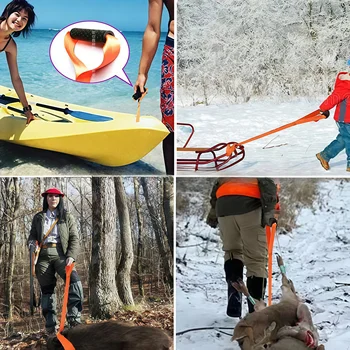 Heavy-Duty Hunting Drag Rope 6
