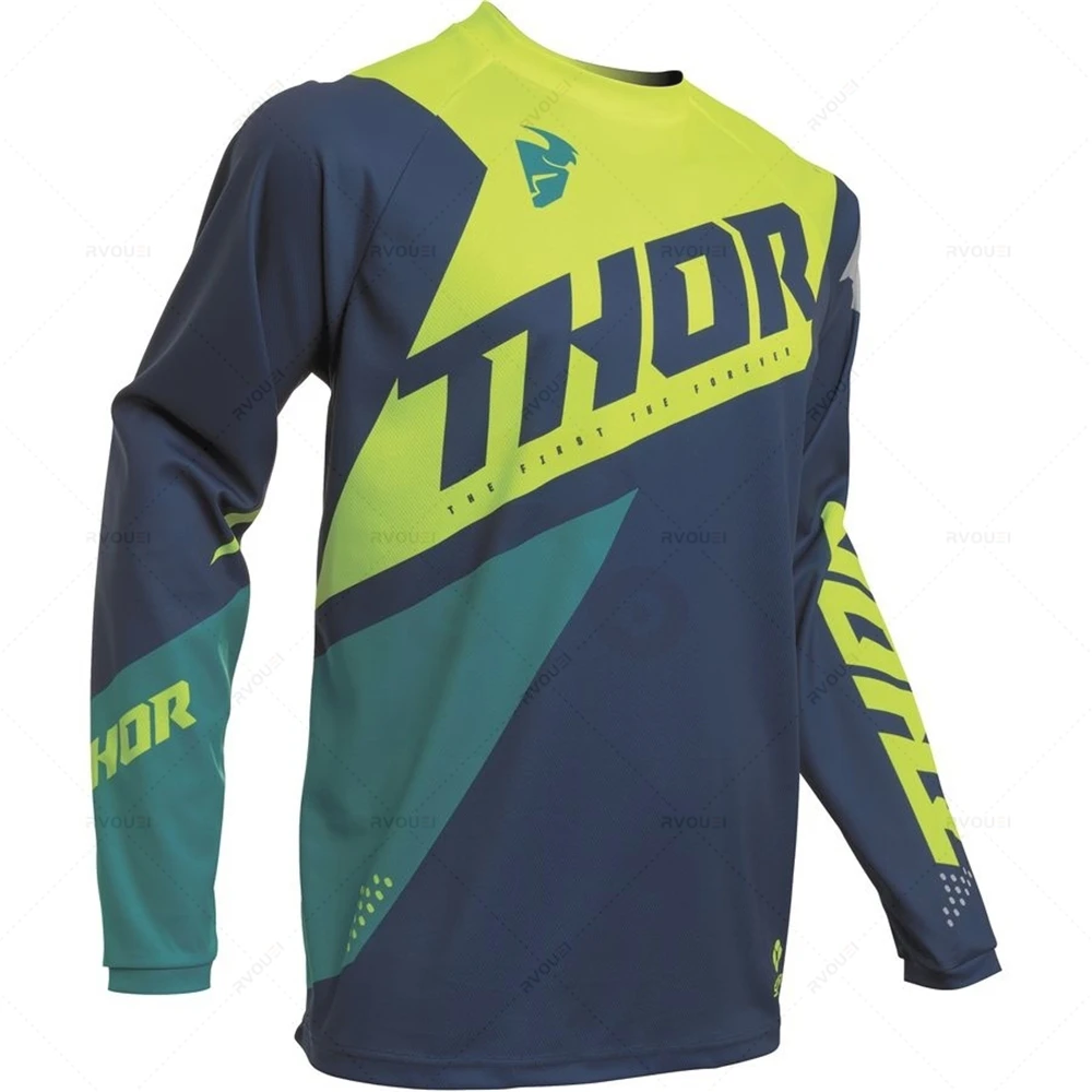 thumbnail image 1 of 2022 Nuevas camisetas de enduro para hombre, camisetas de manga corta para descenso, camisetas de ciclismo de montaña, todoterreno, DH, camisetas de motocicleta, ropa deportiva para motocross, 1 of 5