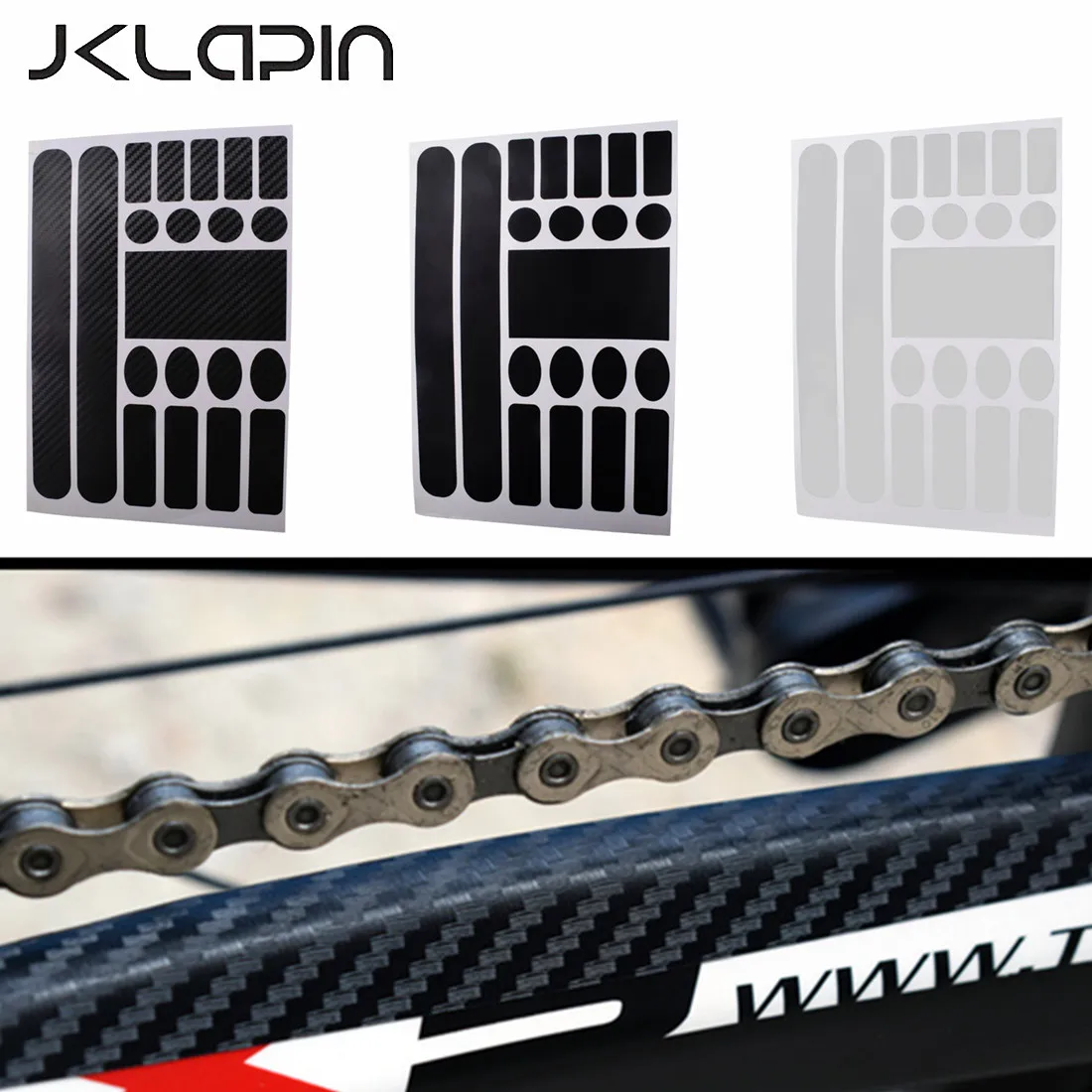 bike chain guard sticker