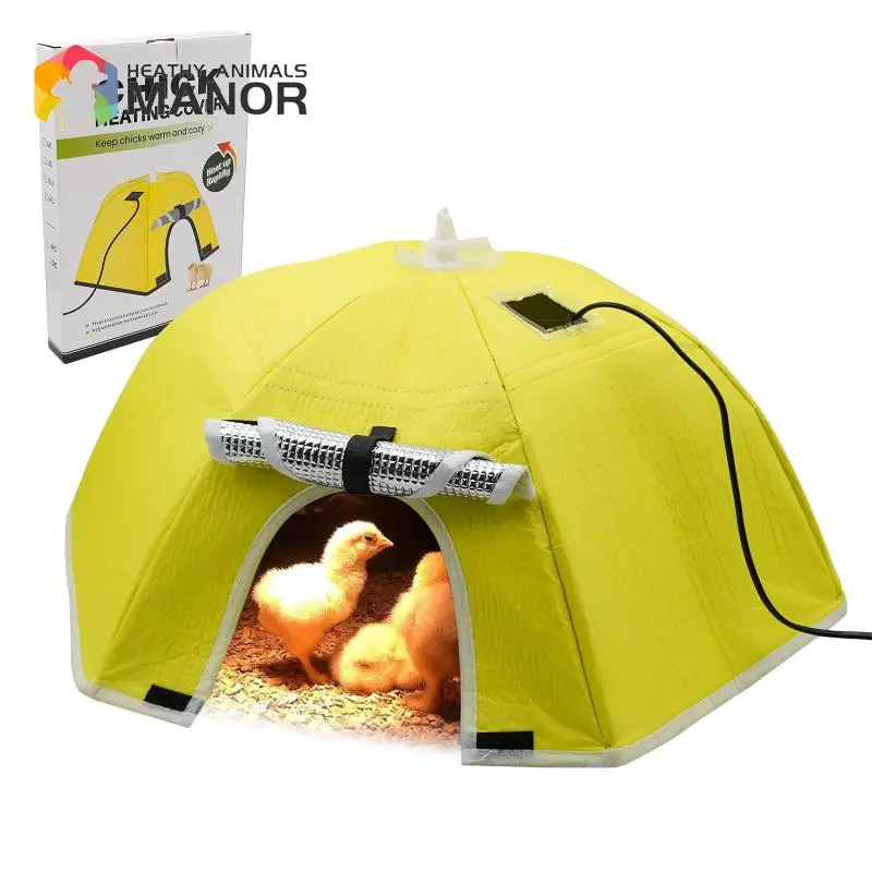 

1Pcs Electric Chick Brooder Heating Cover Chick Cage Heater Chicken Warmer Easy To Install Convenient Time-Saving