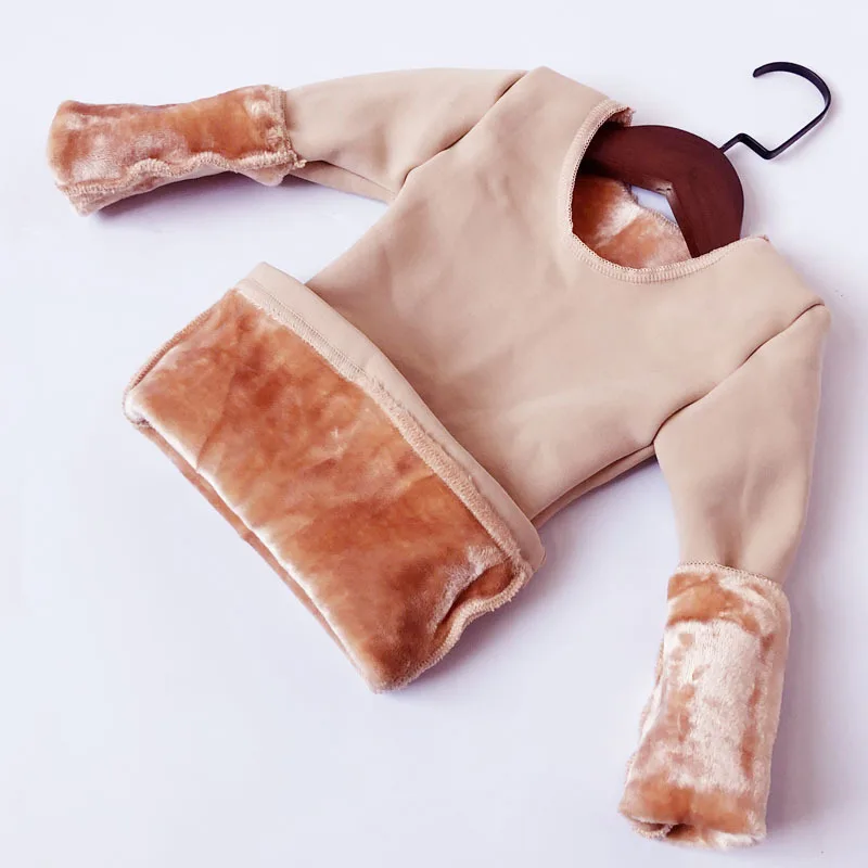 3-14 Years Kids Thermal Underwear Set Fleece Thick Warm Dance Girls Long Johns Children Underwear Autumn Winter Kids Clothes Set children underwear suits,children clothes
