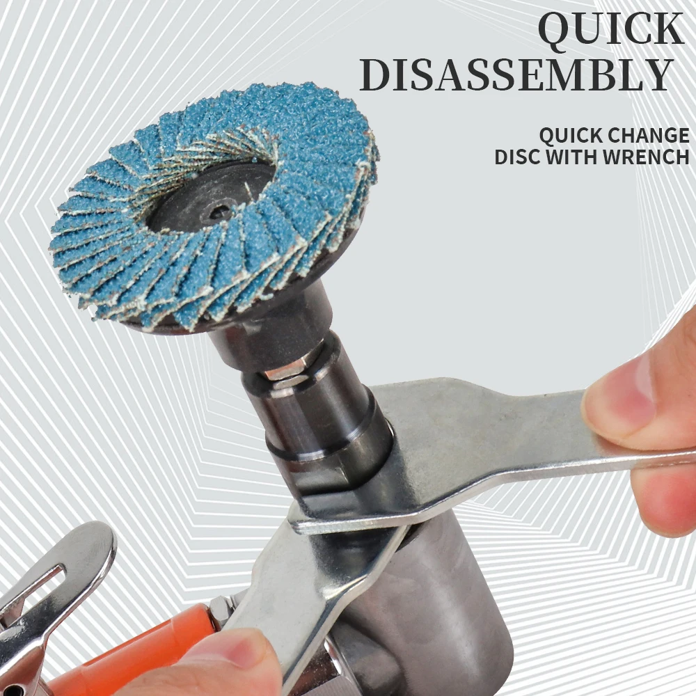 90 ° Luftwinkelschleifer Mini 1/4 Zoll pneumatische Graviermaschine Schleifpolierer Mühle für Schleifscheiben Rotationsschleifmittel – Detail 9