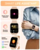 Karchilor 2025 Smartwatch, 1.85 High-Definition Large Screen, Women'S Fitness Tracker, Men'S Ip68 Waterproof, Sports Watch 4