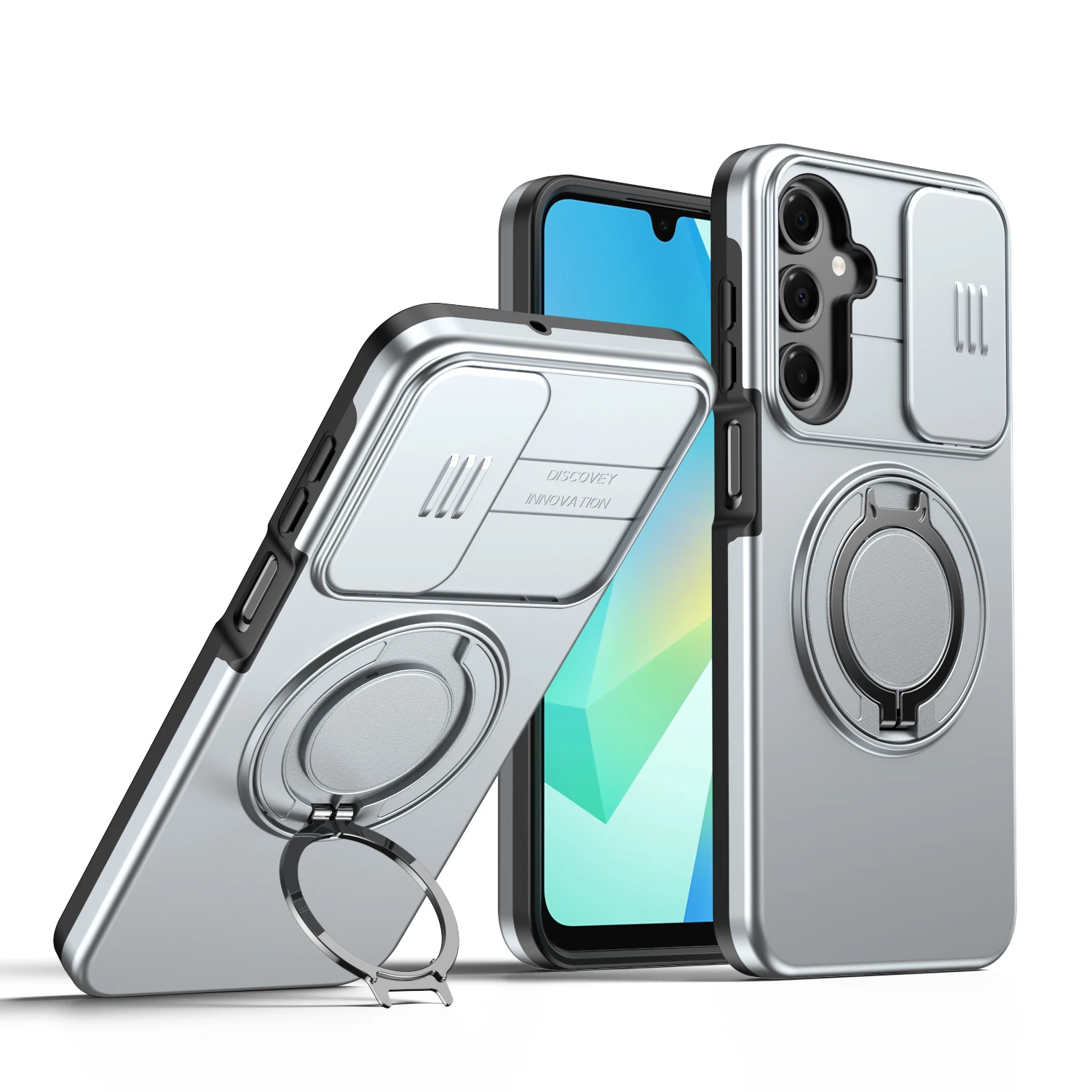 360° Rotating Shockproof Magnetic Stand Phone Case with Enhanced Protection