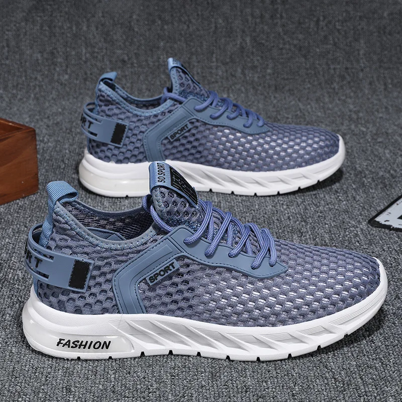 2022 Summer Men's Loafers Walking Mesh Breathable Summer Comfortable Casual Shoes Sneakers Zapatillas Hombre Men Running shoes