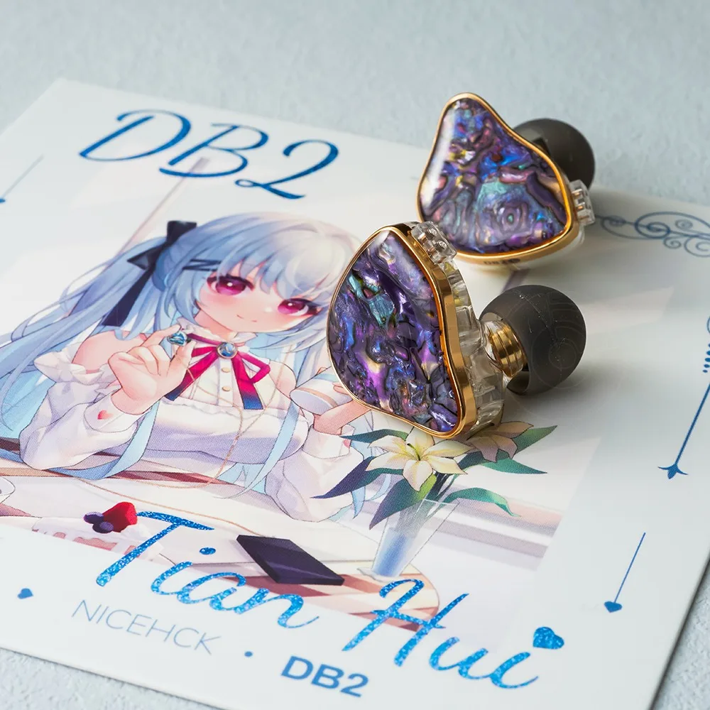 NiceHCK DB2 1DD + 1BA ̺긮 ̹  ̾  ̾, ũ , HiFi  ̾,  ̺긮  0.78, 2 