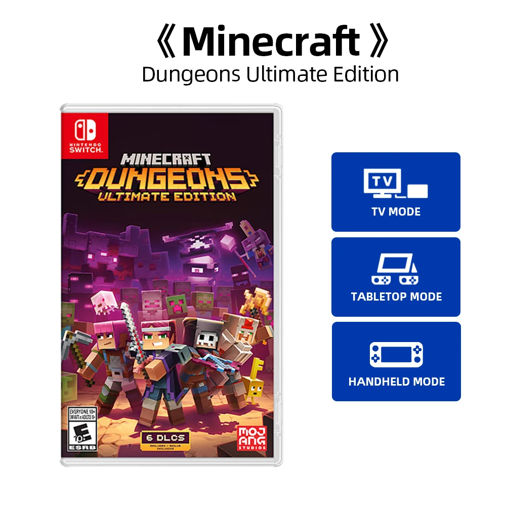 Nintendo Switch Game Angebote-Minecraft Dungeons Ultimate Edition-Spiele Physikalische Patrone