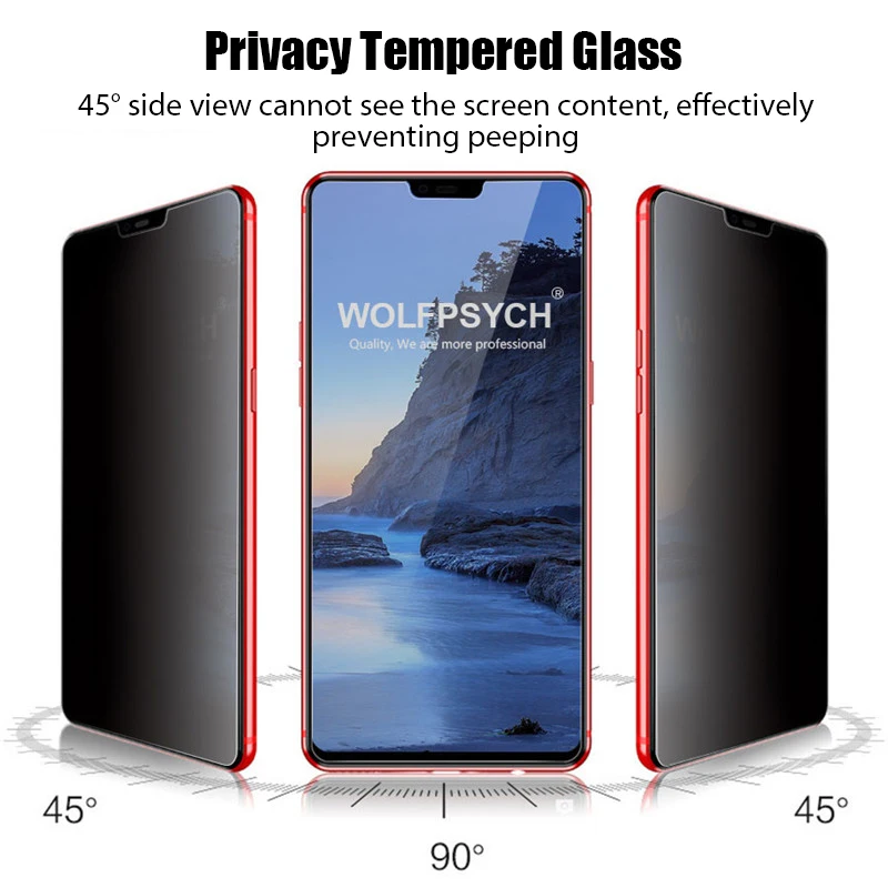 Ultra Anti-Spy Tempered Privacy Glass Screen Protector