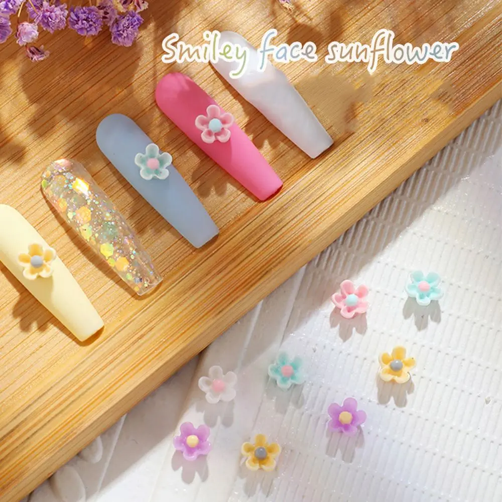 

30Pcs Crystal Resin Earring Making DIY Ornament Flowers Nail Charms 3D Nail Art Decoration Manicure Rhinestone