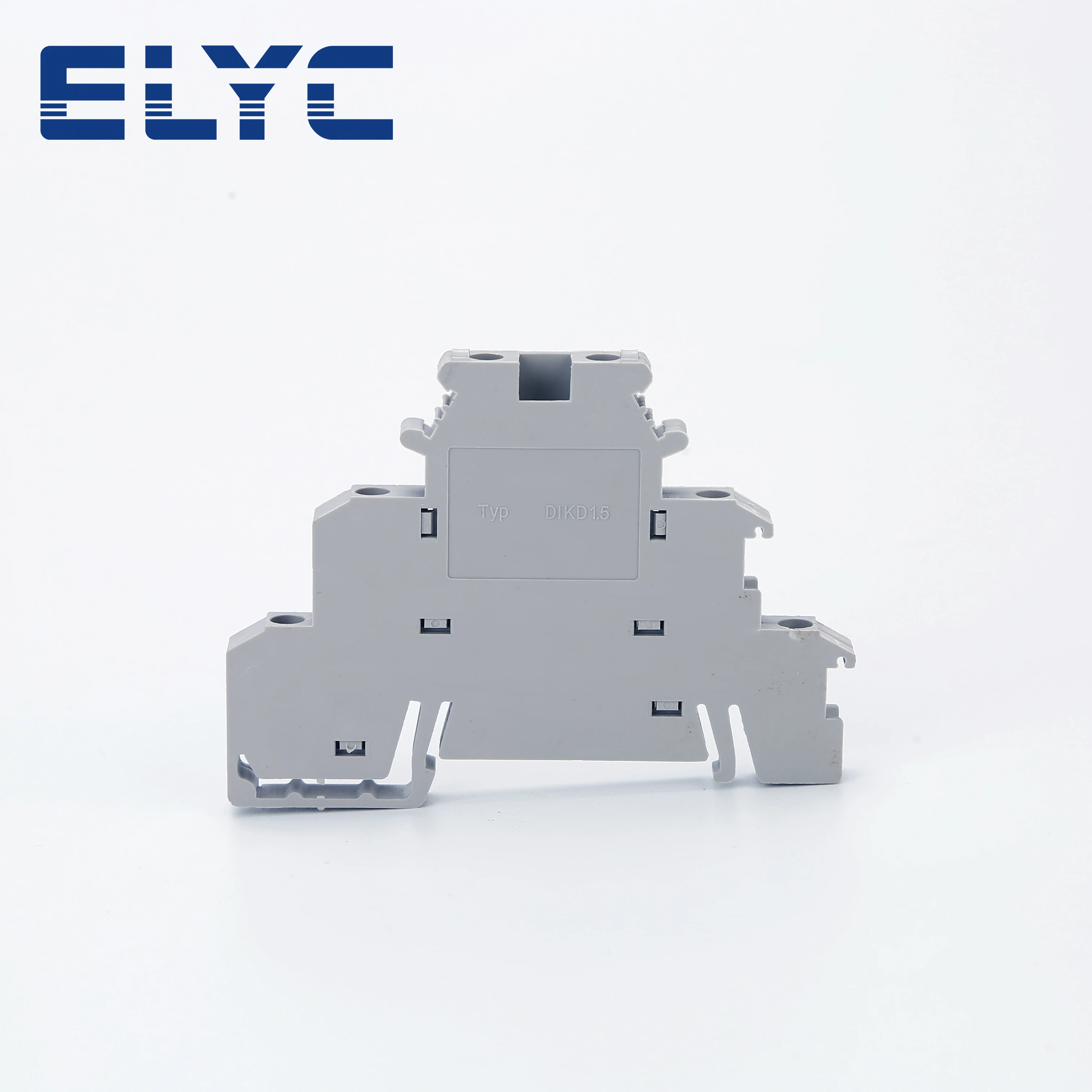 

40Pcs DIKD1.5 Three Layer 3 Level Sensor Actuator 6-Conductor Triple Wire Electrical Connector DIN Rail Terminal Block DIKD 1.5