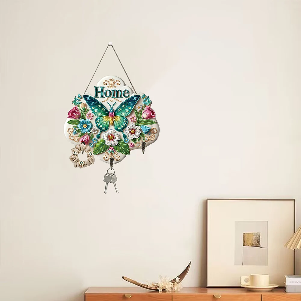 DIY Diamond Painting Hanging Hook Creative Handmade Gift for Various Occasions for Wall Decoration and Space-Saving Storage