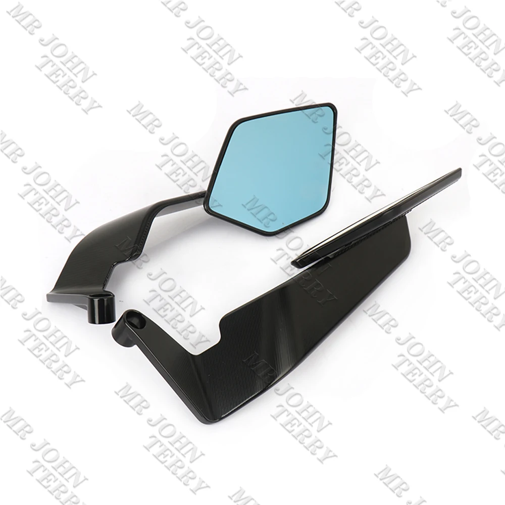 Motorfiets Spiegels voor Yamaha Mt 09 MT09 MT09 SP, Draaibare Motorfiets Achteruitkijk Stealth-Spiegel, Stuuruiteinde Zijspiegels, Winglets Spiegelset