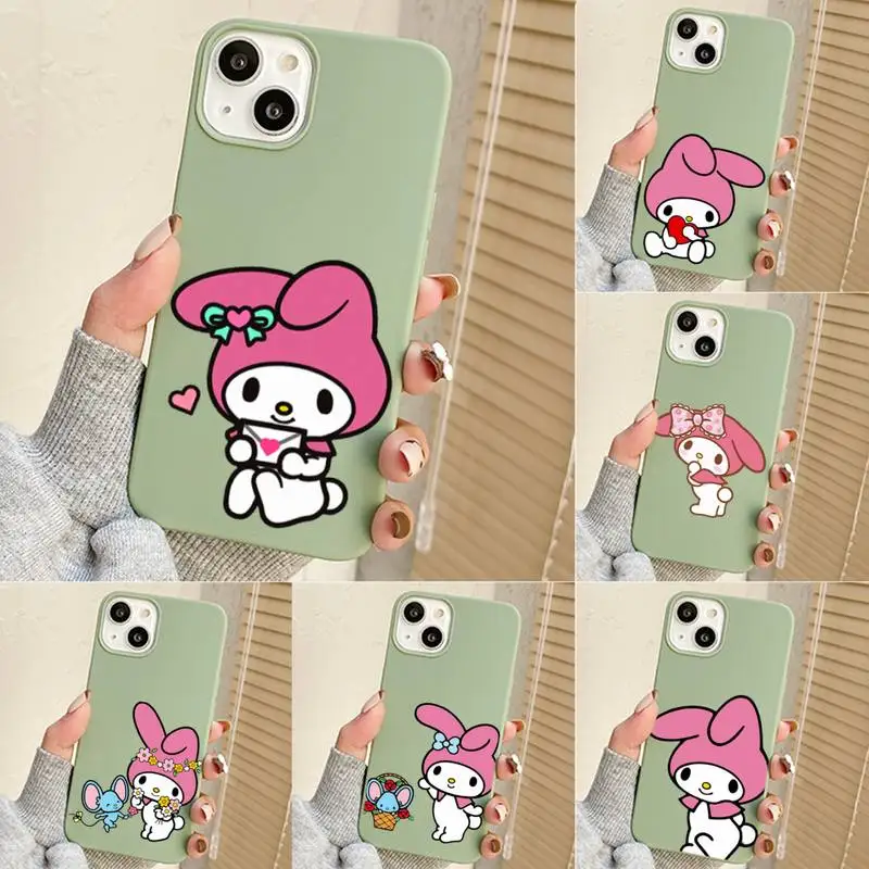 Simpatica Custodia Per Telefono Melody-Hallo-Cat-Kitty Per Iphone 7 8 Plus X Xr Xs 11 12 13 Se2020 Mini Iphone Per Cellulari 14 Pro Max Case