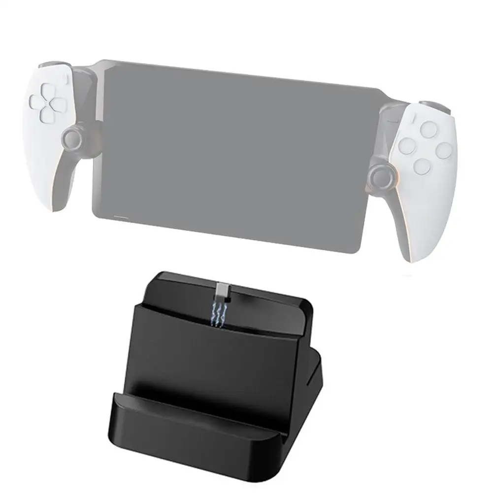 Caricabatterie Rapido Semplice 5V 2.8A Per Sony Portal Ps5 Console Di Gioco Ricarica Dock Stand Station Caricatore Base Portatile C2A5