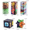 New Infinity Magic Cube Children Anti Stress Puzzle Fingertip Toy Kids Decompression Sensory Toys Variety Folding Cube 6