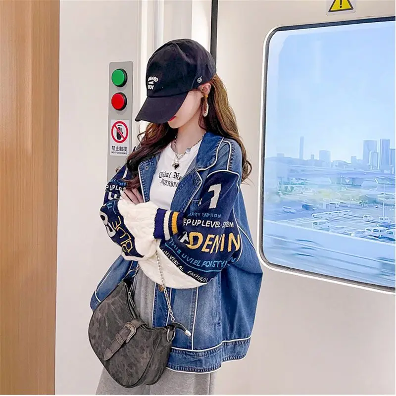 yoyo Ameri KNIT DOCKING DENIM JACKET Ameri VINTAGE DENIM DOCKING