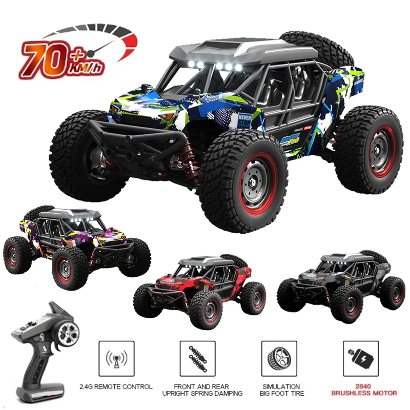 

JJRC Q141 Радиоуправляемый автомобиль 70 км/ч или 50 км/ч 4WD 1/16 Водонепроницаемый внедорожник с дистанционным управлением Электрический высокоскоростной Дрифт автомобиль игрушки