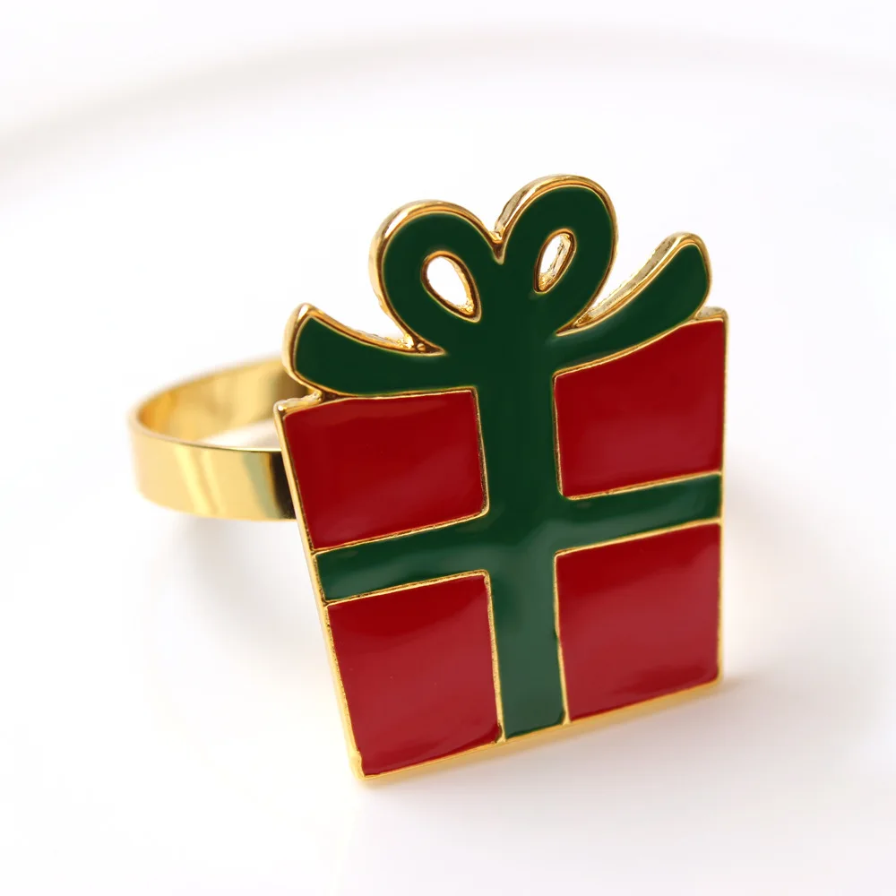 Generic ナプキンリング テーブル アクセサリー カー クリスマス ツリー 6bf65b854513041a36c5947d16785a