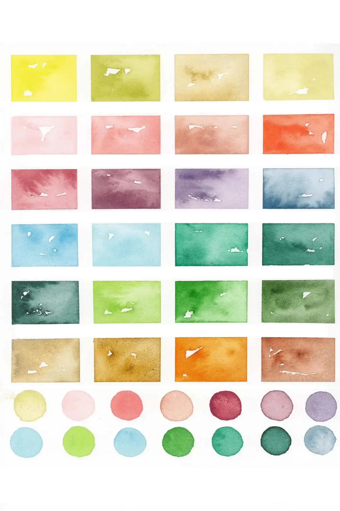 Kuretake Solid Watercolor Paint Set 12/24 Colors Professional Water Color Paints For Painting Art Supplies Watercolor Painting Set Watercolor Paint Watercolor Pigment