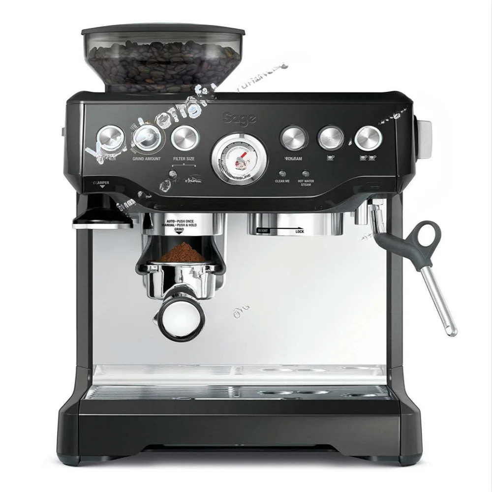 

New Breville bes870 Espresso Coffee Maker Grind Beans Semiautomatic 15Bar Grinder Steam Coffe Machine 220-240V