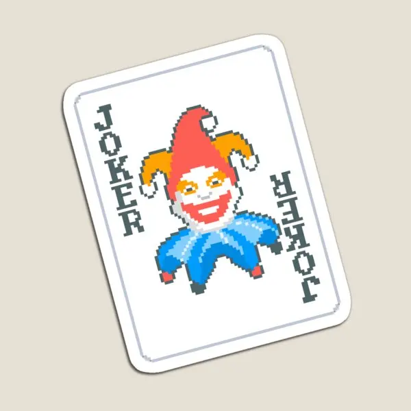 Magnetic Sticker Balatro Joker Funny Colorful Refrigerator Children Baby Stickers Kids Home Toy Cute for Fridge Organizer Decor