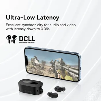 Baseus Bowie EZ10 TWS Earphone Bluetooth 5.3 Wireless Headphone Fast Charge Mini in Ear Earbuds Sports Headset 0.06s Low Latency 5