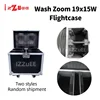 0Tax 19x15 Zoom Wash Stage Moving Head Light With RGBW Professional DJ Nightclub Disco Party Lighting Dmx512 Flightcase Optional 6