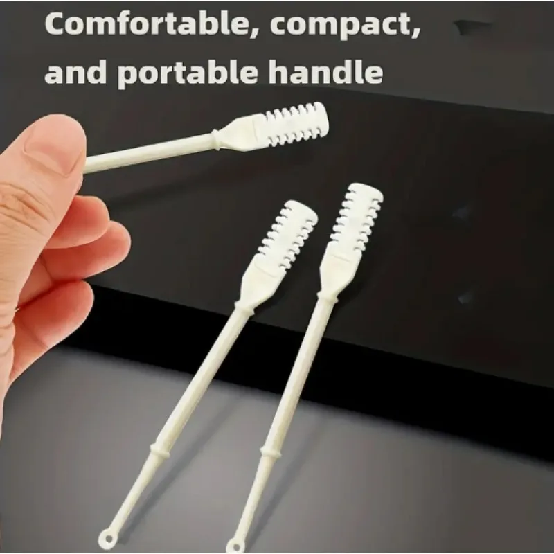 2pcs/set Rotating Double Head Nose Hair Trimmer Portable Nose Ear Hair Trimmer Nose Hair Removal Trimming Washable Beauty Tools