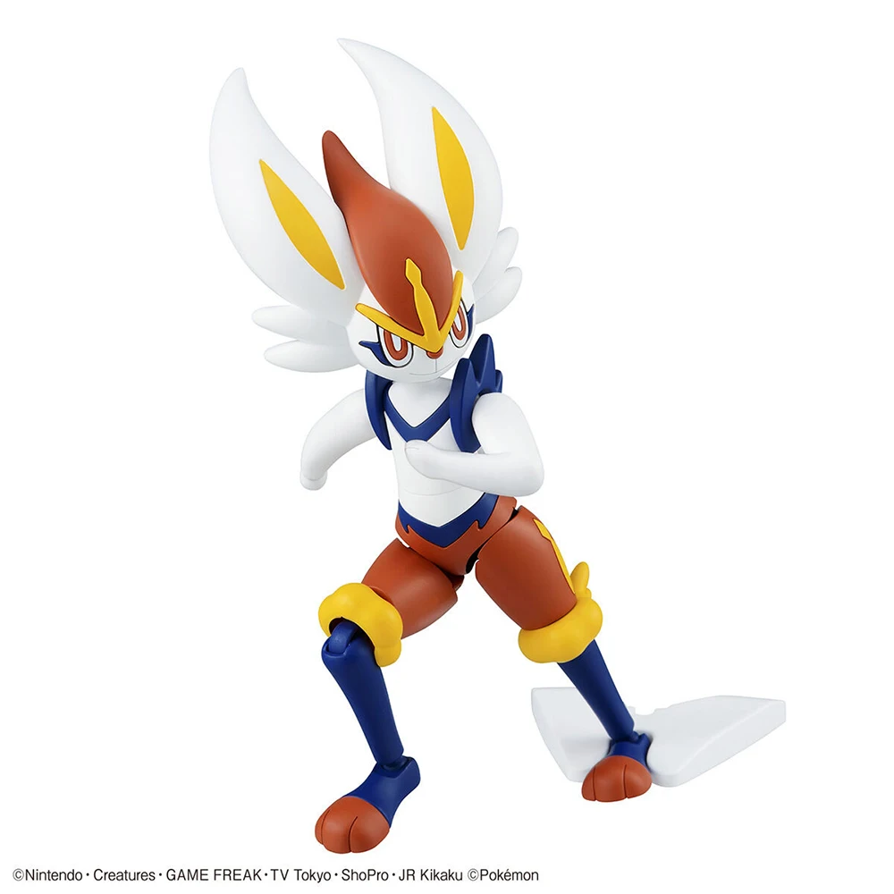 Фото Оригинальная модель игрушки Bandai, Покемон, пламо, Золушка, коллекционные сборные фигурки, аниме, подарки, фигурки для фанатов, для детей №2
