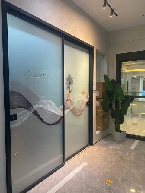 Shop For Wholesale sticker design glass door, For Office Rooms And Homes 