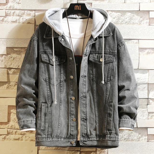 Hoodie/ denim jacket – Reimaginedcustomdesigns