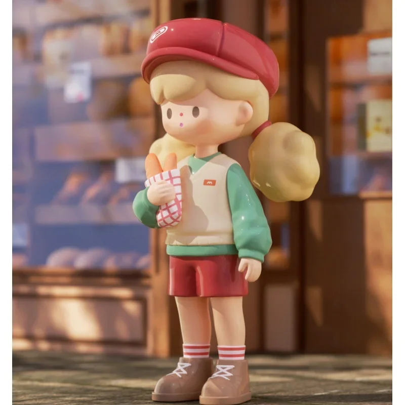 몰린타 용수철 도시 방황 시리즈 미스터리 박스, 액션 애니메이션 피규어, 카와이 모델, Caja Misteriosa 랜덤 피규어