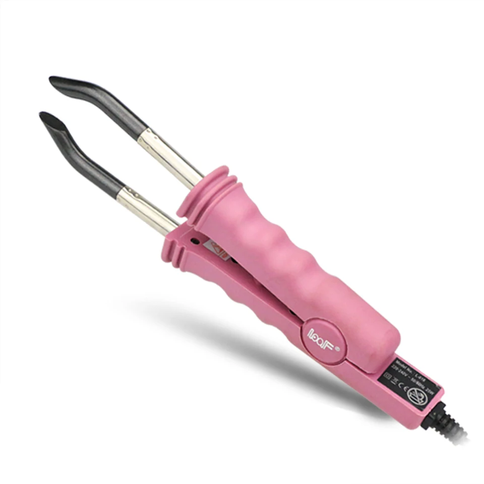 Adjustable Temperature Silicone Hair Extension Tool