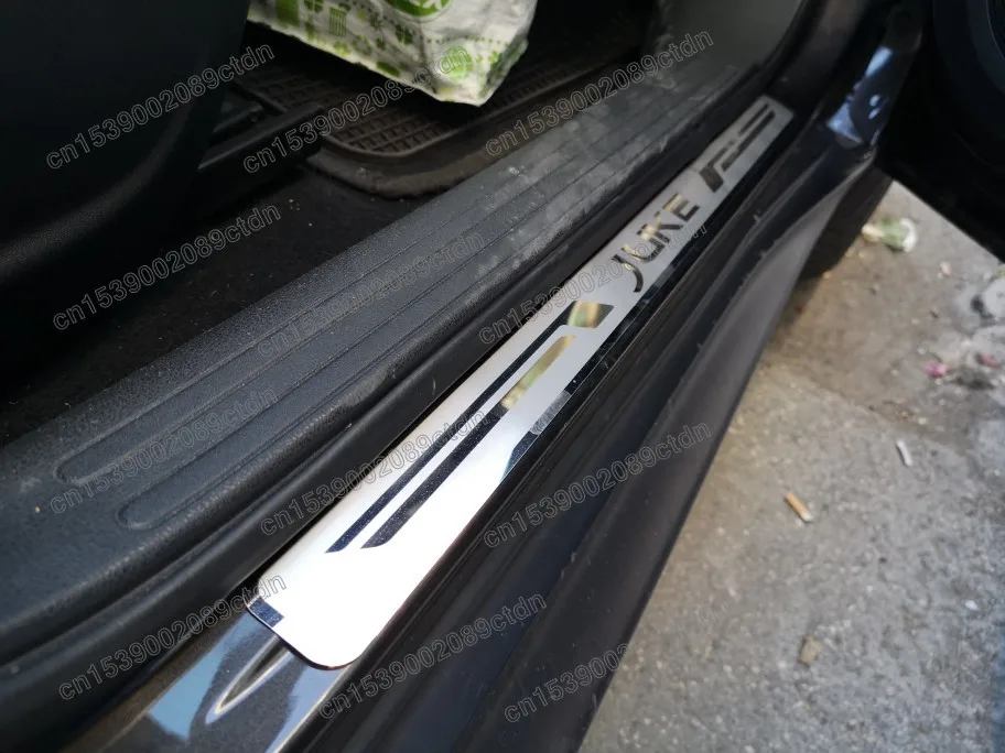 

for Nissan JUKE 2010 2011 2012 2013 2014 2015 2016 2017 2018 2019 2020 Door Sill Scuff Plate Guard Pedal Protector Trim